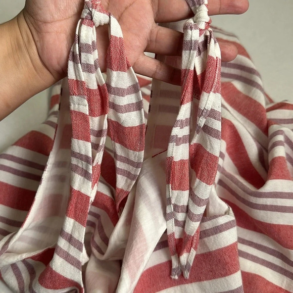 Lovers + Friends Everglades Mini Dress Sleeveless Linen Blend Womens Size Small - Picture 7 of 15